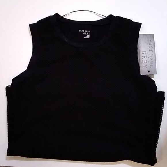 Ruff Hewn Grey Women's Top Blouse Size XS - Picture 11 of 16